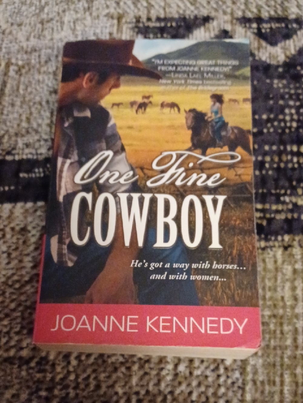 $4 Add-on "One Fine Cowboy" by Joanne Kennedy - Romance Paperback